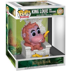 Funko POP! Deluxe: The Jungle Book – King Louie on Throne - Collectable Vinyl Figure - Gift Idea - Official Merchandise - for Kids & Adults - Movies Fans - Model Figure for Collectors and Display