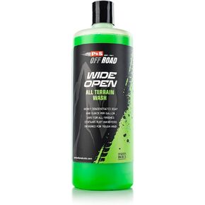 P & S PROFESSIONAL DETAIL PRODUCTS - Off Road - Wide Open All Terrain Wash - Highly Concentrated Soap Designed for Tough Dirt & Mud; Safe on All Finishes; Perfect for Side-by-Sides, ATVs (1 Gallon)