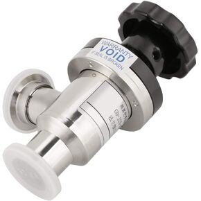 High Vacuum Quick Ball Valve, KF25 304 Stainless Steel Manual Right Angle Bellow Isolation Valve Air Valve Valve Index Controllers Fit For Semiconductor Solar Energy Metallurgy