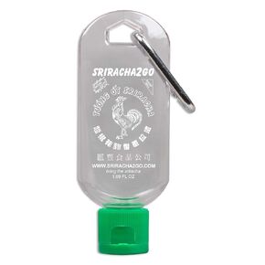 Sriracha Hot Sauce Keychain 1.7oz, 10-Pack (Sauce Not Included)