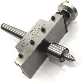MT3 New Improved Taper Turning Attachment with Revolving Live Center For Lathe Machine Metric