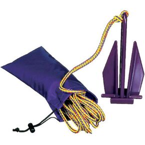 AIRHEAD PWC Fluke Anchor, Nylon Bag, Rope