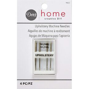 Dritz Upholstery Machine Needles Size 16 & 18