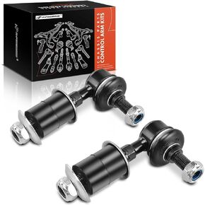 A-Premium 2 x Front Sway Bar Links Stabilizer Bar Links, Compatible with Mitsubishi & Suzuki & Chevrolet & GMC - Outlander 03-06, Grand Vitara 99-05, XL-7 02-06, X-90 96-98, Tracker 89-98