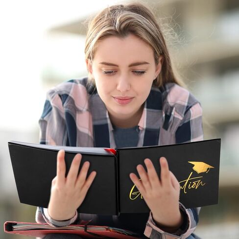 كتاب ضيف التخرج 2024 كتاب تسجيل دخول ضيف التخرج مع 100 قطعة من بطاقات نصيحة التخرج ومشاركة علامة الذاكرة وقلم التوقيع لطلاب المدارس الثانوية وهدايا التخرج in Saudi Arabia