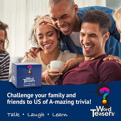 ? WORD TEASERS Random Knowledge Trivia Cards - Fun Trivia Game for Family, Kids, Parties & Travel - 150 Trivia Questions & Conversation Starters in Kuwait