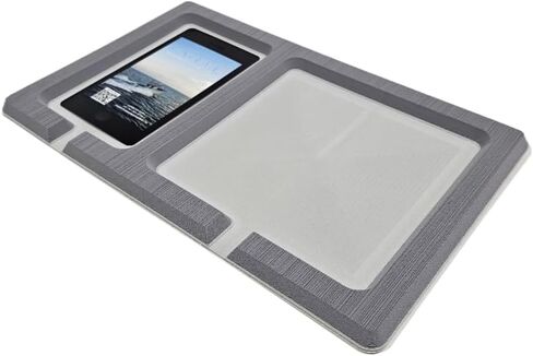 SeaDek Foam | Next Level | Cell Phone & Accessories Boat Dash Holder | 3M Adhesive Backing | Separate Compartments for Cell Phones & Fishing/Boating Tools | Durable Accessory Holder | Storm Gray in Kuwait