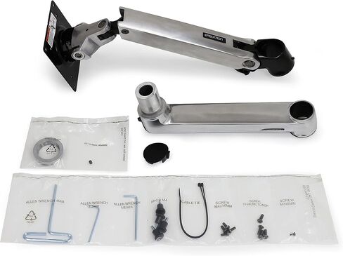Ergotron – LX Monitor Arm, Extension, and Collar Kit – Add-on for LX Tall Pole Monitor Arms – White in Saudi Arabia