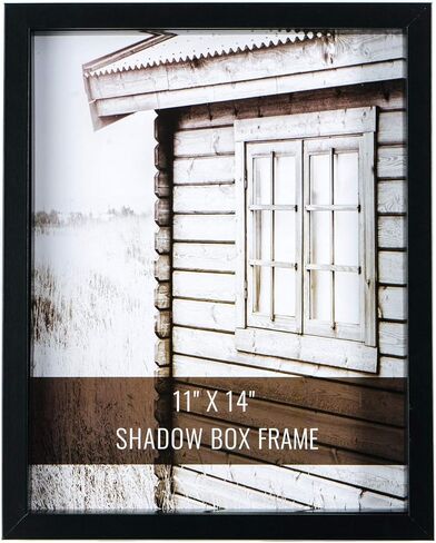CraftMore Black Shadow Box Frame 8x8 Inch in Saudi Arabia