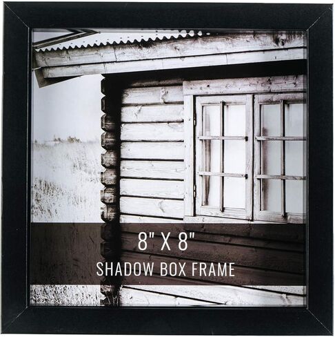 CraftMore Black Shadow Box Frame 8x8 Inch in Saudi Arabia