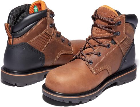 حذاء العمل الصناعي للرجال من Timberland PRO Ballast مقاس 6 بوصات من الصلب الآمن لأصابع القدم in Kuwait