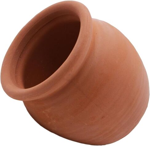 AnRui Betta Fish Tank Decor Ceramic Jar Aquarium Accessories Decorations Cute Clay Pot Hideout Cave Ornaments for Small Fish, Shrimp, Cichlid to Play Hide Breed, Large in Saudi Arabia