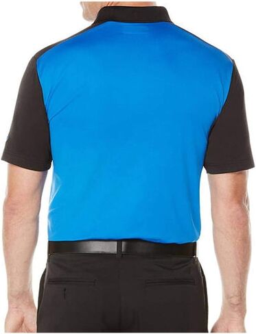 Callaway Men's Short Sleeve Opti-Stretch Blocked Polo Tee in Saudi Arabia
