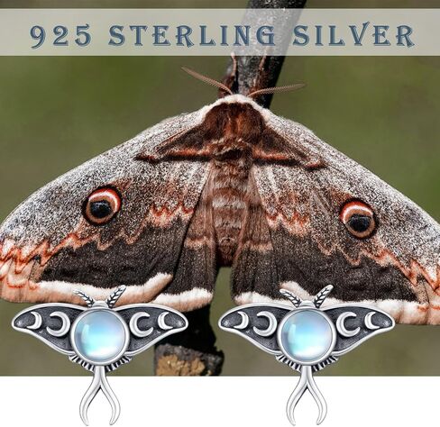 TRISHULA أقراط الحيوان هدية التخرج فراشة السلحفاة الأخطبوط بطة أقراط 925 الفضة الاسترليني أقراط الحيوان أقراط حجر القمر مجوهرات الحيوان للنساء الفتيات in Kuwait