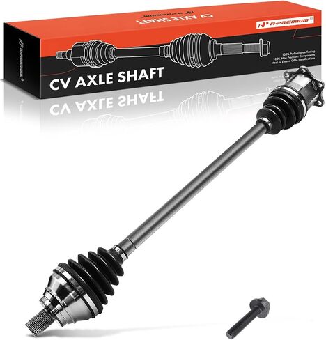 A-Premium CV Axle Shaft Assembly Compatible with Volkswagen Jetta 2005-2006/2009-2015, Golf 2010-2014 & Audi A3 2011-2013, 1.9L 2.0L, Front Right Passenger Side, Replace# 1K0407272QE, 1K0407272DQ in Saudi Arabia