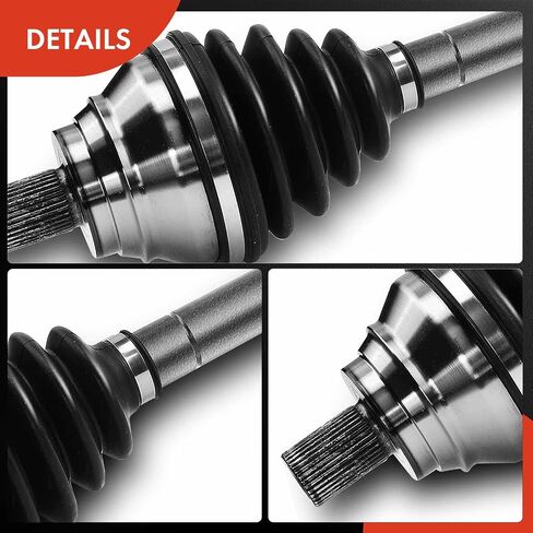 A-Premium CV Axle Shaft Assembly Compatible with Volkswagen Jetta 2005-2006/2009-2015, Golf 2010-2014 & Audi A3 2011-2013, 1.9L 2.0L, Front Right Passenger Side, Replace# 1K0407272QE, 1K0407272DQ in Saudi Arabia