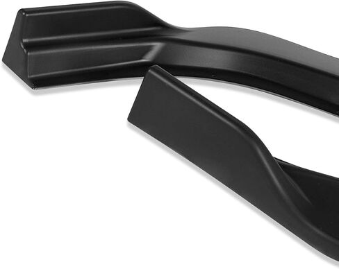 DNA MOTORING 2-PU-570-PCF 3PCS STP-Style Front Bumper Lip متوافق مع 2014-2016 Corolla LE/CE، ألياف الكربون السوداء in Kuwait