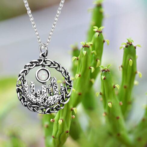 CENWA Scotland Standing Stone Pendant Necklace in Saudi Arabia