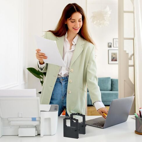 شريط بديل متوافق لشريط OKI 320 المتوافق مع طابعات Microline 320 321 Turbo - 12 عبوة in Kuwait