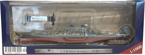 USS New Jersey 1945 - 1:1000 نموذج السفينة (Amercom ST-20) in Saudi Arabia