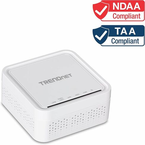 مجموعة TRENDnet AC1200 WiFi EasyMesh، تتضمن 2 × عقد شبكة WiFi AC1200، أداة إعداد قائمة على التطبيق، تجوال واي فاي سلس، تشكيل الشعاع، يدعم أجهزة 2.4 جيجا هرتز و5 جيجا هرتز، TEW-832MDR2K، أبيض in Saudi Arabia