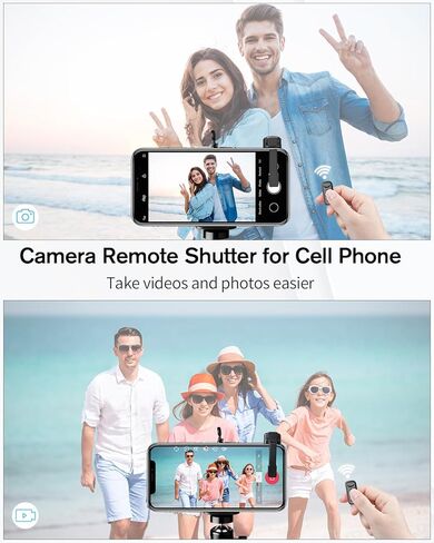 Remote Control Page Turner for Kindle Paperwhite Oasis, RF E-Reader Remote Clicker Tablets Reading Novels, Camera Video Controller for Phone iPad iOS Android -Only Page Forward in Saudi Arabia