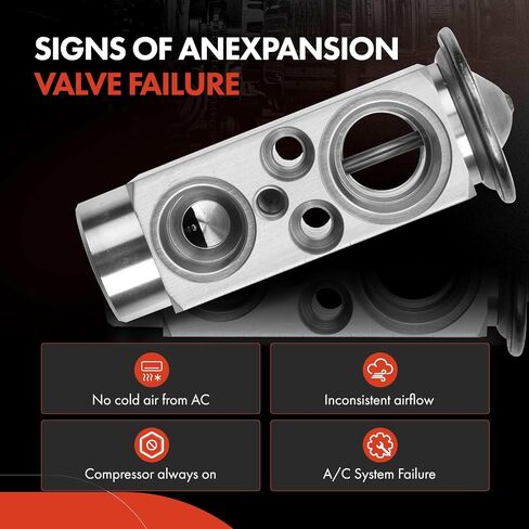 A-Premium A/C Expansion Valve Compatible with BMW X5 2007-2017, X6 2008-2014, 3.0L 4.4L 4.8L in Saudi Arabia