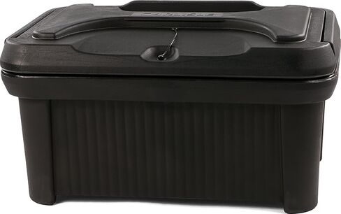 Carlisle FoodService Products Slide 'N Seal Top Loading Insulated Food Pan Carrier Food Pan Holder with Sliding Lid for Catering, Kitchen, and Restaurants, Plastic, 24 Quarts, Black in Saudi Arabia