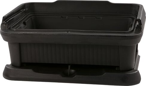 Carlisle FoodService Products Slide 'N Seal Top Loading Insulated Food Pan Carrier Food Pan Holder with Sliding Lid for Catering, Kitchen, and Restaurants, Plastic, 24 Quarts, Black in Saudi Arabia