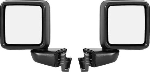 زوج مرآة الطاقة HECASA متوافق مع 2018-2023 Jeep Wrangler JL 2020-2023 Jeep Gladiators بديل لـ 68281891AE 68281890AE مرآة الرؤية الخلفية للجانب الأيسر والأيمن in Saudi Arabia