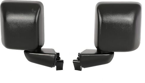 زوج مرآة الطاقة HECASA متوافق مع 2018-2023 Jeep Wrangler JL 2020-2023 Jeep Gladiators بديل لـ 68281891AE 68281890AE مرآة الرؤية الخلفية للجانب الأيسر والأيمن in Saudi Arabia