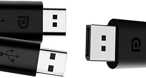 كابل 4.5 متر DP/USB لسماعات Pimax Vision 5K Super و8K X VR مع نماذج تعمل بمنفذ USB in Kuwait