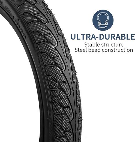 إطارات دراجة YUNSCM مقاس 14 بوصة مقاس 14 × 1.75/47-254 وأنابيب دراجة مقاس 14 بوصة صمام شريدر مع شريطين حافة متوافق مع إطارات وأنابيب دراجة مقاس 14 × 1.5 14 × 1.75 14 × 1.90 14 × 1.95 (A-1056) in Saudi Arabia
