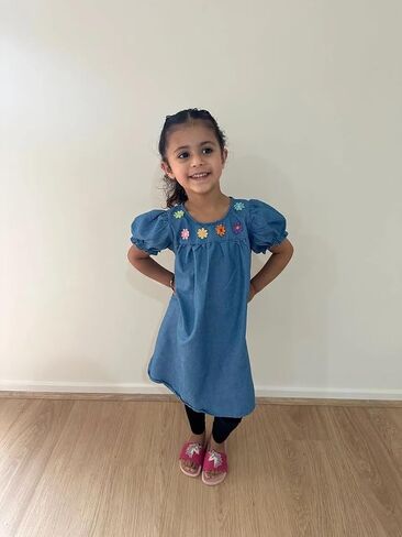 فستان صيفي للفتيات الصغيرات من KuKitty مزين بالورود من الشيفون والأميرة توتو فستان صيفي بحمالات in Saudi Arabia
