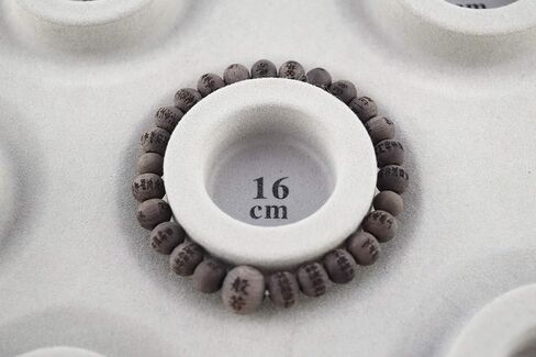 Black Ebony Heart Sutra Carve Beads Bracelet Japanese Juzu dhyana Zen Meditation Handmade gift for Men Elastic stretch Mala bracelet for men in Saudi Arabia