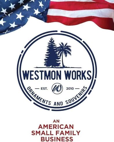 مجموعة أساور Westmon Works St Peregrine خرز زجاجي أزرق وسحر معدني مع بطاقة صلاة مقدسة للسرطان، صنع في إيطاليا in Saudi Arabia