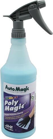 Auto Magic Poly Magic High-Gloss Polymer for Exterior Paint, Plastic & Chrome - 32 Fl Oz in Kuwait