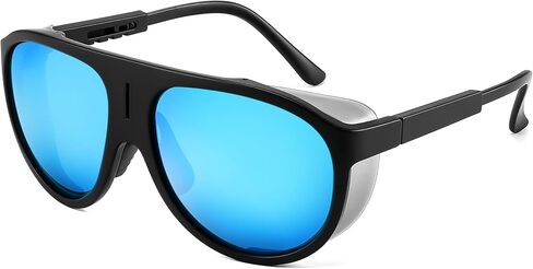 FEISEDY Men Women Aviator Polarized Sunglasses Vintage Oversized Oval Sun Glasses for Adults Eyewear UV400 Protection B2811 in Saudi Arabia