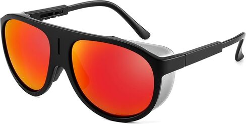 FEISEDY Men Women Aviator Polarized Sunglasses Vintage Oversized Oval Sun Glasses for Adults Eyewear UV400 Protection B2811 in Saudi Arabia