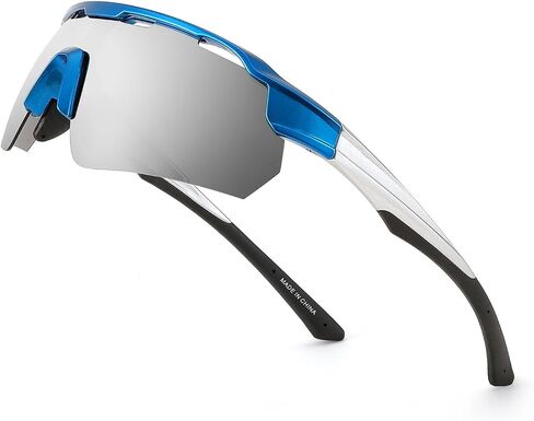 WANWAN Youth Sunglasses, Polarized Baseball Sports Cycling Glasses, Running Biking Softball Shades for Boys Girls Age 8-16 in Saudi Arabia