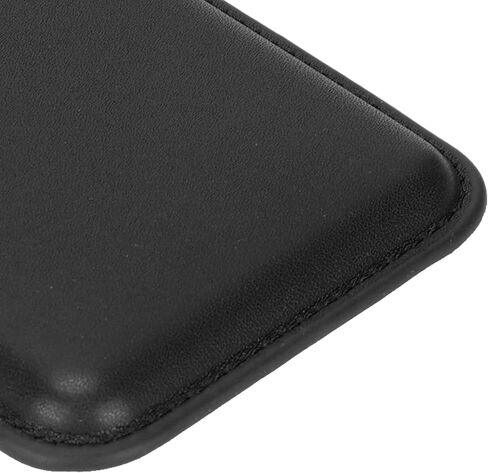 ASHATA Magnetic Wallet,PU Leather,Magnetic Card Holder Phone Magnetic Wallet Holds Up to 2 Cards Cell Phone Card Holder for Most of Smart Phones(Black) in Saudi Arabia