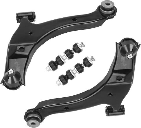 4pc Front Lower Control Arms Suspension Kit Fit for Chrysler PT Cruiser 2001-2010, 2000-2005 Dodge Neon 2000-2001 Plymouth Neon w/Ball Joints Sway Bar Links in Saudi Arabia