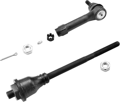 طقم تعليق أمامي مكون من 13 قطعة من ASTARPRO (4WD) - أذرع تحكم علوية مع مفاصل كروية سفلية وصلات قضيب ربط وأطراف قضيب بيتمان وذراع Idler متوافق مع Chevy Silerado Sierra Avalanche 1500 Tahoe in Saudi Arabia