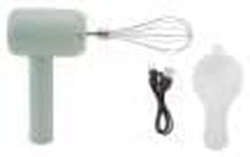 USB Rechargeable Kitchen Mixers Portable Electric Cordless Handheld Mixer Electric Hand Mixer Handheld Mixer Hand Mixer (Light Cyan) in Saudi Arabia