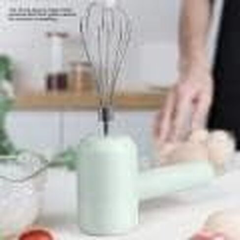USB Rechargeable Kitchen Mixers Portable Electric Cordless Handheld Mixer Electric Hand Mixer Handheld Mixer Hand Mixer (Light Cyan) in Saudi Arabia