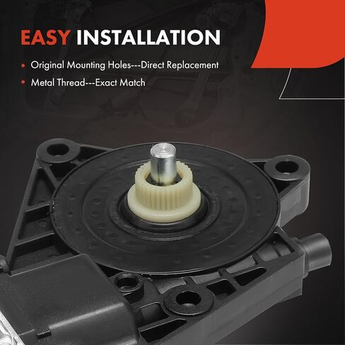 محرك رفع نافذة الطاقة A-Premium متوافق مع Ford Fusion 2006-2009 وMercury Milan 2006-2009، جانب السائق الأيسر الأمامي، استبدال # 6E5Z5423395AA in Saudi Arabia