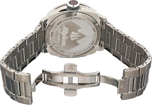 Alpina Men's Seastrong Diver 300 GMT Quartz, Luminous Markers, Uni-Directional Bezel, 1,000 Feet WR, 44mm in Saudi Arabia