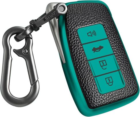 Texture key fob cover case keychain Compatible with Lexus,Soft TPU key case/skin,4-Buttons fit ES IS GS NX RX RC GX LX 570 200 250 300 350 h F Sport Remote Key Vehicle Accessories,silver in Saudi Arabia
