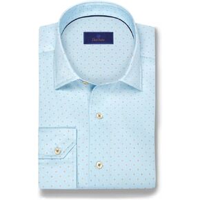 David Donahue Men's Long Sleeve Casual Sport Shirt in Saudi Arabia