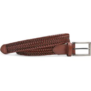 Johnston & Murphy Boys' Boys Stretch Leather Braided Belt (Little Kids/Big Kids) in Saudi Arabia